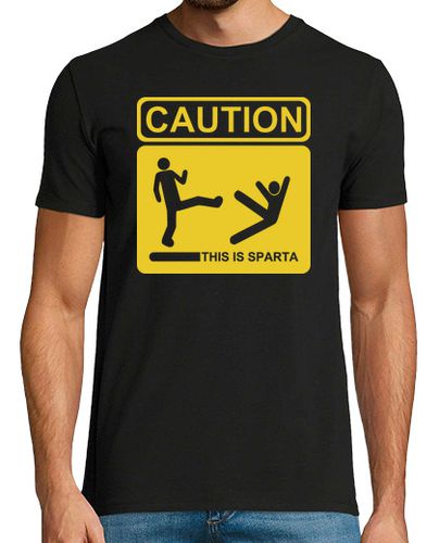 Camiseta CAUTION This Is Sparta - latostadora.com - Modalova