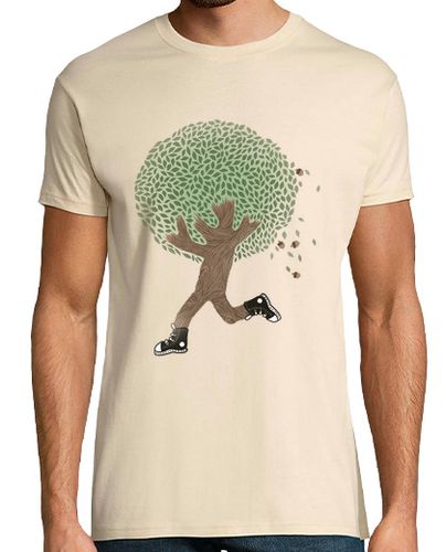 Camiseta corre por tu vida - la aptitud árbol - latostadora.com - Modalova