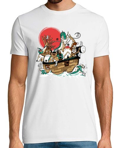 Camiseta Miazaki's Ark laTostadora - latostadora.com - Modalova