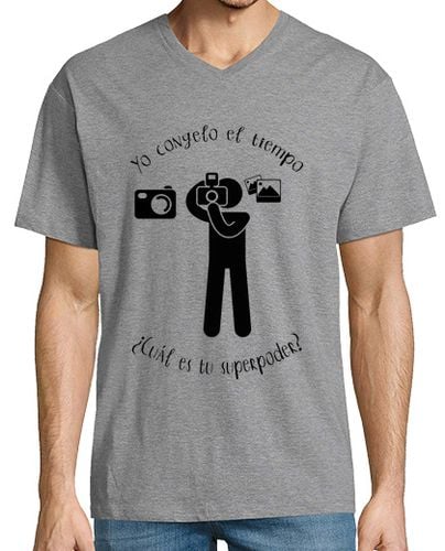 Camiseta Hombre Cuello Pico Fotografía laTostadora - latostadora.com - Modalova