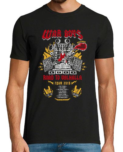 Camiseta Road to Valhalla Tour laTostadora - latostadora.com - Modalova