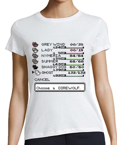 Camiseta mujer Choose a direwolf -spoiler version- camiseta chica - latostadora.com - Modalova