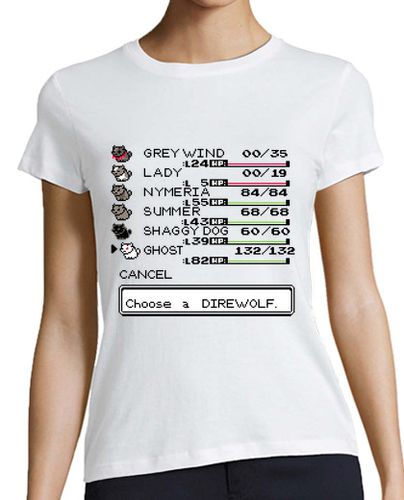 Camiseta mujer Choose a direwolf -spoiler version- camiseta chica laTostadora - latostadora.com - Modalova