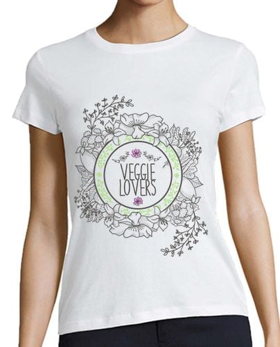 Camiseta mujer Veggie lovers - latostadora.com - Modalova