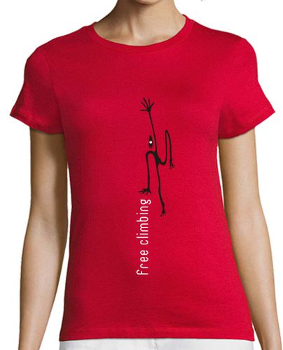 Camiseta mujer Free climbing - latostadora.com - Modalova