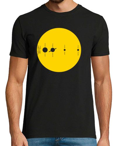 Camiseta Sistema Solar Amarillo - latostadora.com - Modalova