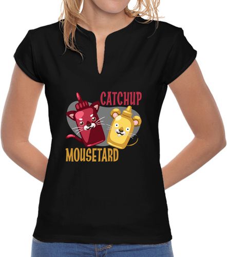 Camiseta mujer Catchup & Mousetard Camiseta Chica - latostadora.com - Modalova