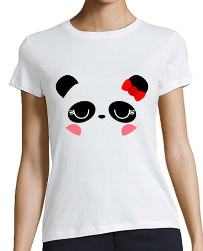 Camiseta mujer Panda chica - latostadora.com - Modalova