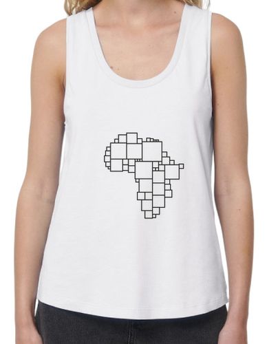 Camiseta mujer África geométrica - latostadora.com - Modalova