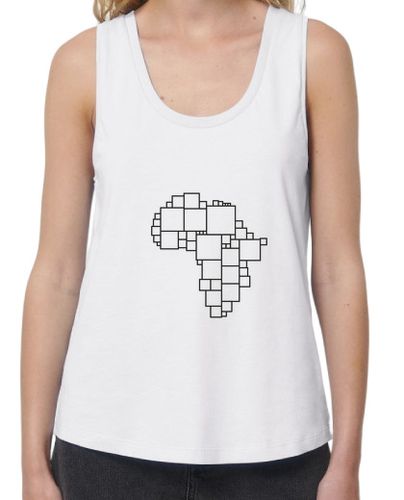 Camiseta mujer África geométrica laTostadora - latostadora.com - Modalova