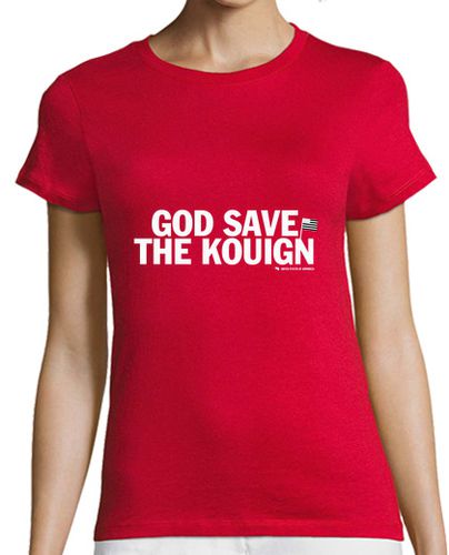 Camiseta mujer god save the kouign - latostadora.com - Modalova