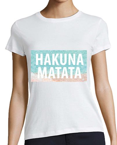 Camiseta mujer Hakuna Matata - latostadora.com - Modalova