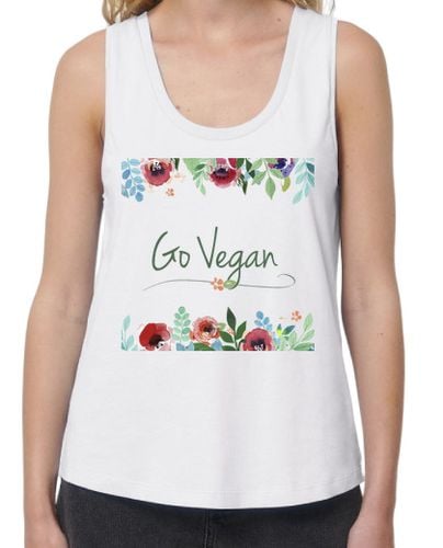 Camiseta Mujer Tirantes Loose Fit Go Vegan laTostadora - latostadora.com - Modalova