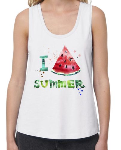 Camiseta mujer I love summer - latostadora.com - Modalova