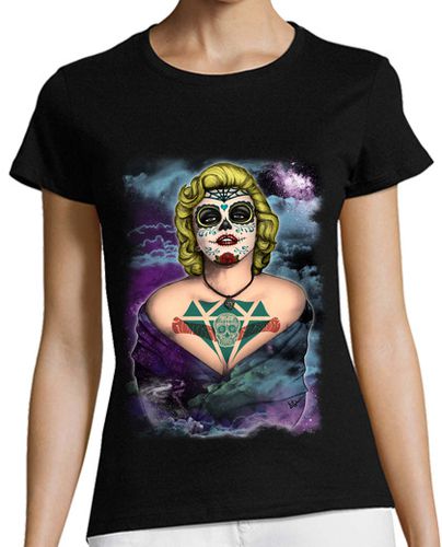 Camiseta mujer Marilyn Monroe Catrina !!! - latostadora.com - Modalova