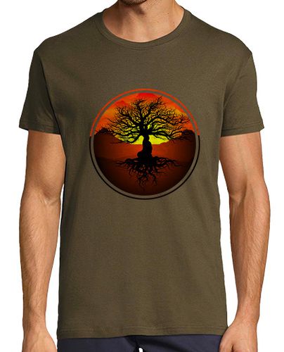 Camiseta Hombre Manga Corta arbol de la vida laTostadora - latostadora.com - Modalova