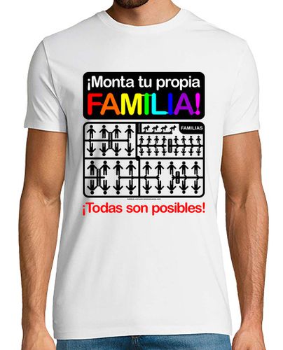 Camiseta ¡Monta tu propia familia! - latostadora.com - Modalova