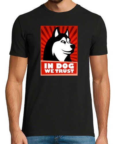 Camiseta Hombre Manga Corta In dog we trust laTostadora - latostadora.com - Modalova