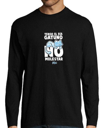 Camiseta Hombre Manga Larga dia gatuno manga larga hombre laTostadora - latostadora.com - Modalova