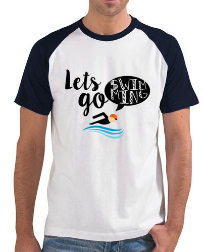 Camiseta let's go swimming - latostadora.com - Modalova