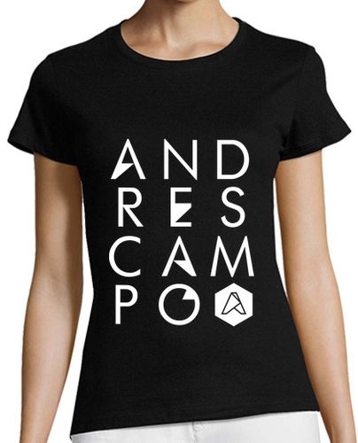 Camiseta mujer Logo Letters Andres Campo - latostadora.com - Modalova