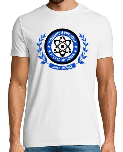 Camiseta Quantum physics f*cked my brain - Blue - latostadora.com - Modalova