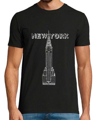 Camiseta New York - Chrysler Building - latostadora.com - Modalova