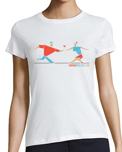 Camiseta mujer SWING OUT WITH LOVE - latostadora.com - Modalova