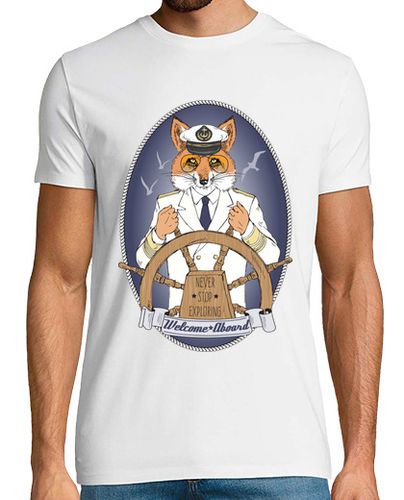 Camiseta Zorro marinero - latostadora.com - Modalova