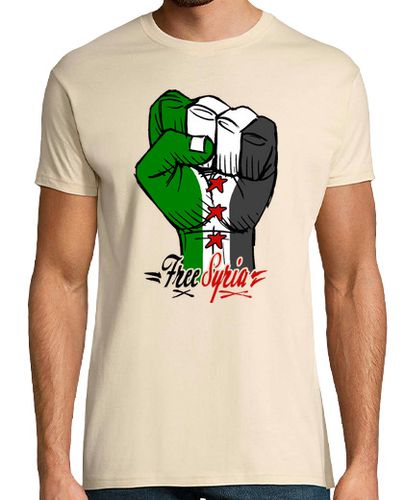 Camiseta Siria Libre - latostadora.com - Modalova