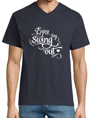 Camiseta Enjoy my swing out simple - white laTostadora - latostadora.com - Modalova