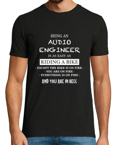 Camiseta Being an Audio Engineer is Easy - latostadora.com - Modalova