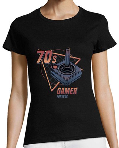 Camiseta mujer 70s gamer forever - latostadora.com - Modalova