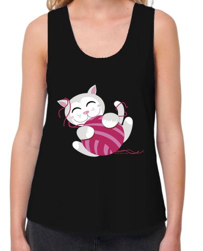 Camiseta mujer knitter Kitty laTostadora - latostadora.com - Modalova