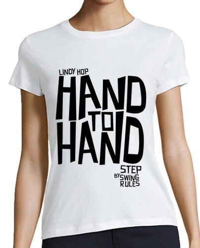 Camiseta Mujer Manga Corta Hand to hand laTostadora - latostadora.com - Modalova