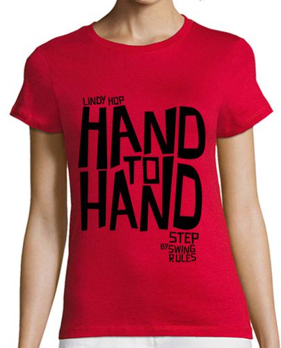 Camiseta mujer Hand to hand - latostadora.com - Modalova