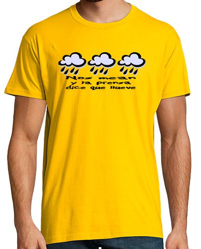 Camiseta Nos mean y la prensa dice que llueve - latostadora.com - Modalova