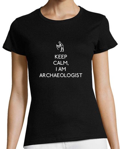 Camiseta mujer Keep calm, I am archaeologist - latostadora.com - Modalova