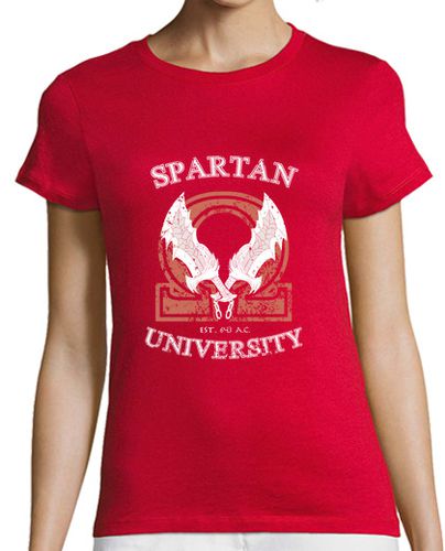 Camiseta mujer espartanas universitarias aptas laTostadora - latostadora.com - Modalova