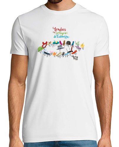 Camiseta Hombre Manga Corta Leaders en peligro de extinción. LindyHo laTostadora - latostadora.com - Modalova