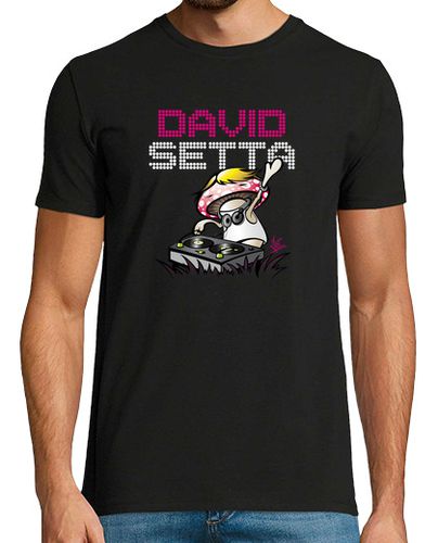 Camiseta David Setta (fondo oscuro) - latostadora.com - Modalova