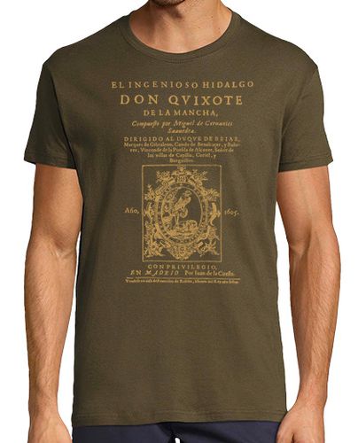 Camiseta Don Quijote. Primera página (revisited) - latostadora.com - Modalova