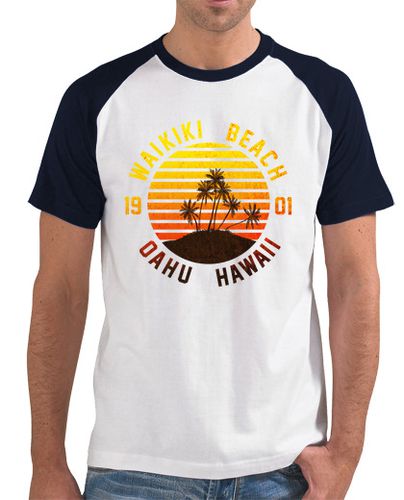 Camiseta Waikiki Beach - latostadora.com - Modalova