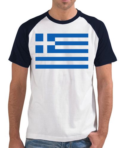 Camiseta Bandera Grecia - latostadora.com - Modalova