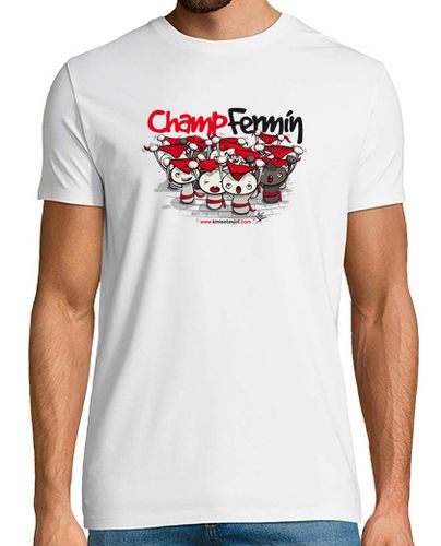 Camiseta Champ Fermín (fondos claros) - latostadora.com - Modalova
