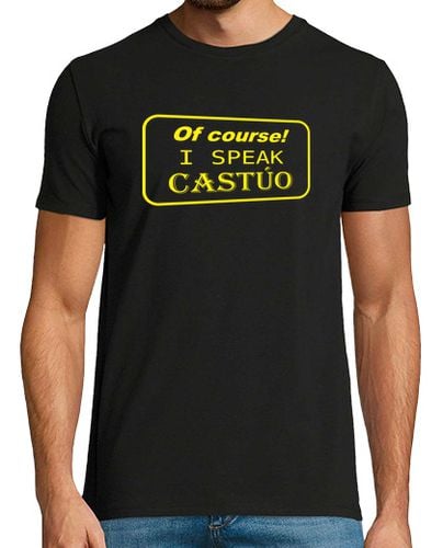 Camiseta Hombre Manga Corta 2. I Speak Castúo laTostadora - latostadora.com - Modalova