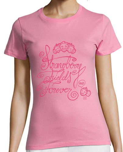 Camiseta mujer Strawberry fields forever laTostadora - latostadora.com - Modalova