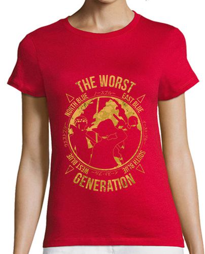 Camiseta mujer One piece - The worst generation - latostadora.com - Modalova