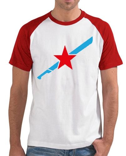 Camiseta Hombre Estilo Béisbol Galiza boricua laTostadora - latostadora.com - Modalova