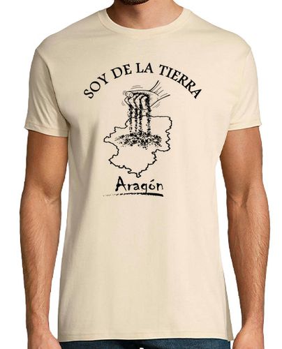 Camiseta Hombre Manga Corta Soy de Aragón laTostadora - latostadora.com - Modalova